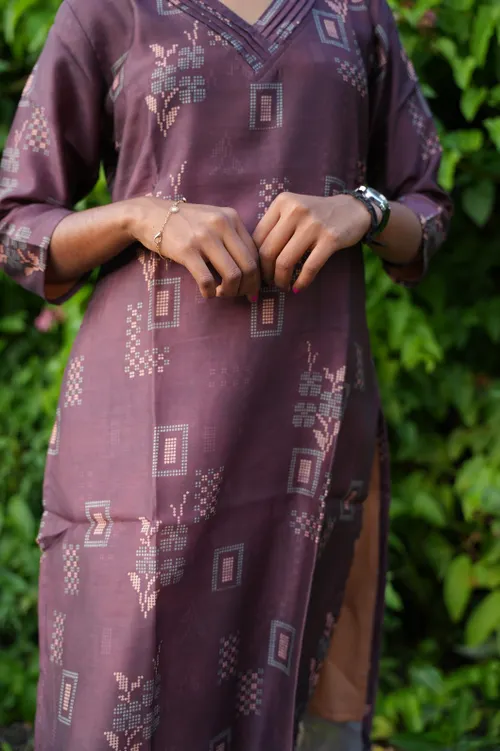 Chanderi silk-A01740